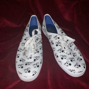 Disney Minnie Mouse white Keds
